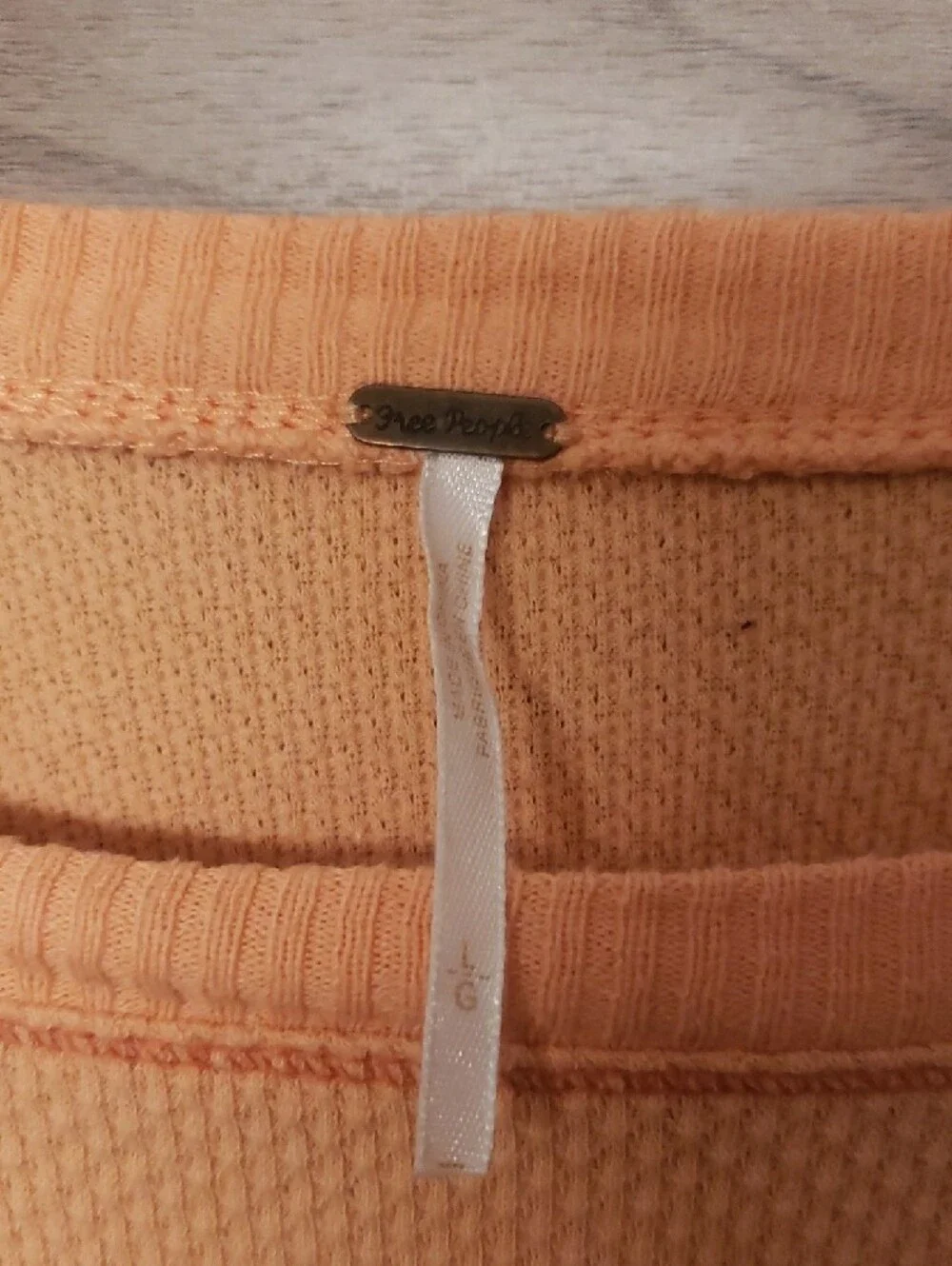 Free People In The Mix Cuff Thermal Top